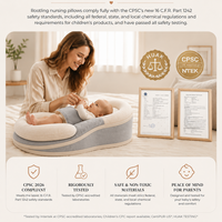 The Knus — anti-reflux feeding lounger - Reflux Wedge & Nursing Support